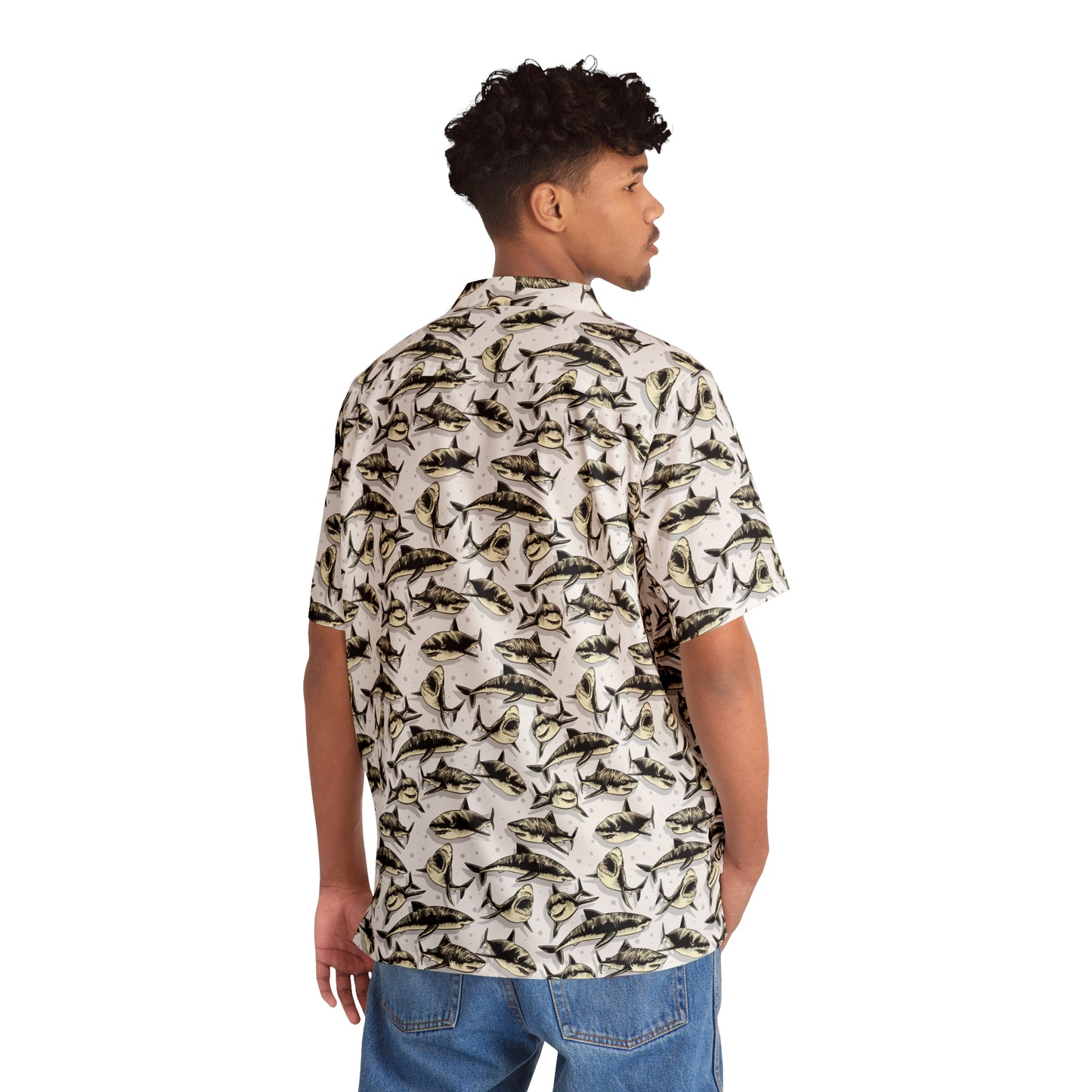 Amity Island Shark Icon | Hawaiian Shirt