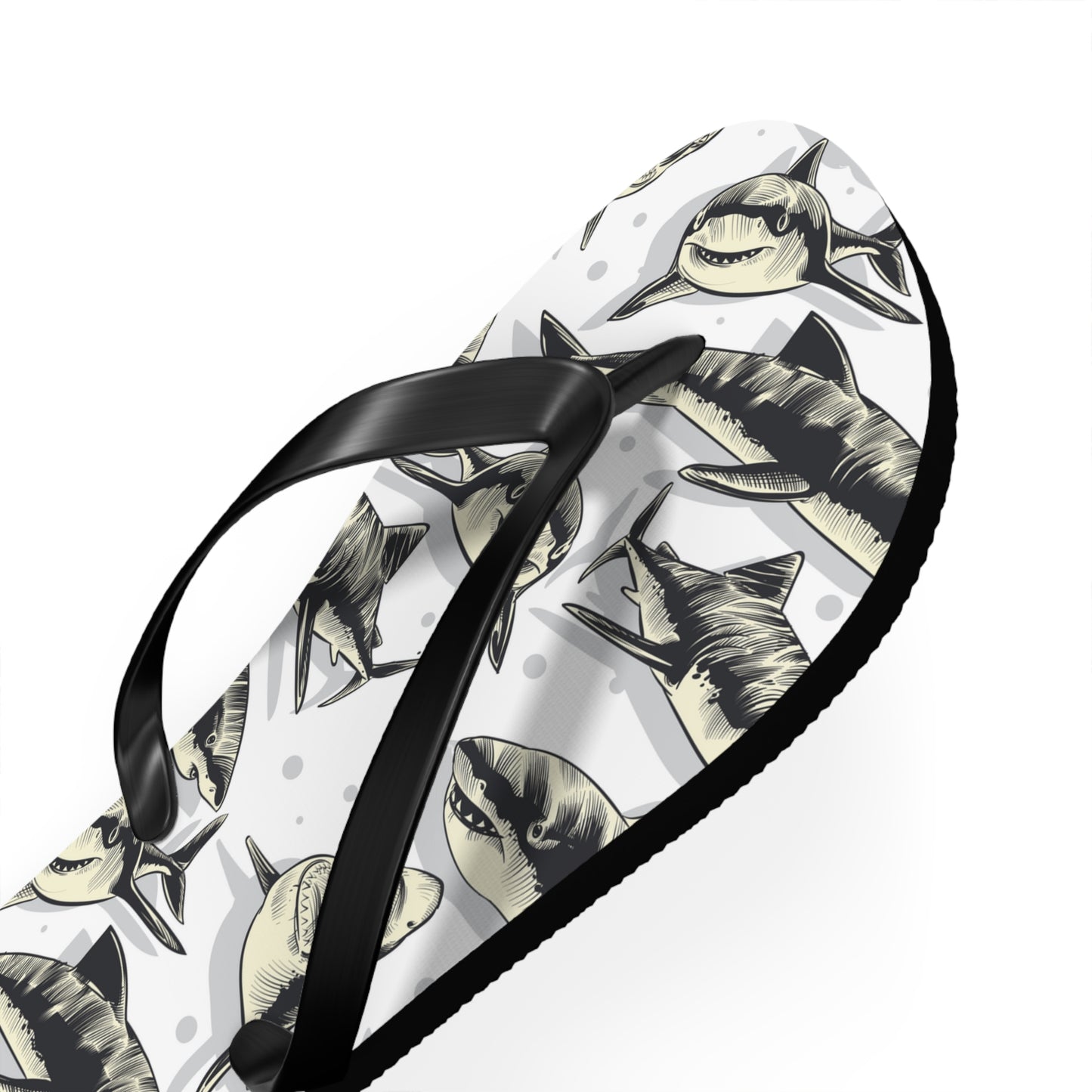 Amity Island Shark Icon | Flip Flops