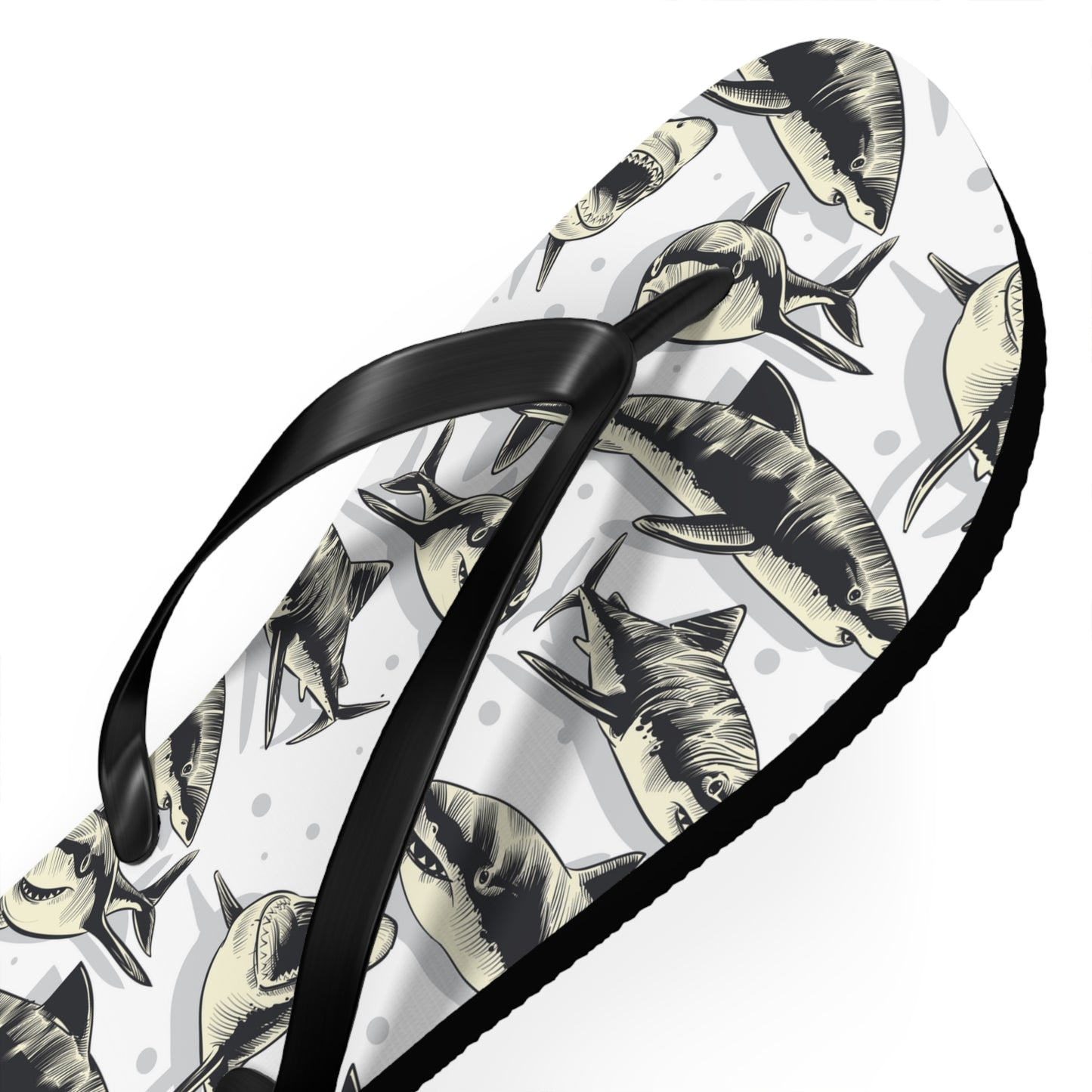 Amity Island Shark Icon | Flip Flops