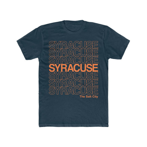 Syracuse | The Salt City | Have a Nice Day Navy Tee